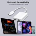 thumbnail image 4 of EIGTHTAIL USB C SD Card Reader- USB C to SD Card Reader-Type C Micro SD/TF Memory Card Adapter for Camera Cards/Tablets/（2in1）, 4 of 7