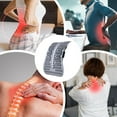 thumbnail image 4 of SDJMa Foldable Back Stretcher for Spinal Relief – Ergonomic Lumbar Support Board with Silicone Points for Yoga, Home, or Travel Use (E, 4 of 6