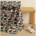thumbnail image 4 of Soimoi Brown Cotton Voile Fabric Tropical Leaves & Wild Animal Print Sewing Fabric BTY 42 Inch Wide, 4 of 7