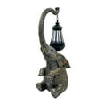 thumbnail image 2 of Sunjoy Tech Outdoor Elephant Solar Lamp Decoration Weather-resistant Waterproof Solid Resin Craft Elephant Ornament Statue Figurine Yard Balcony Garden Supplies, 2 of 8