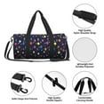 thumbnail image 5 of Rocae Colored Balloons Print Round Travel Duffel Bag and Fitness Bag, Women's Waterproof Weekend Tote, Men's Travel and Fitness Essentials, 5 of 8
