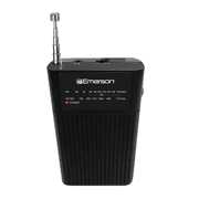 Emerson Portable AM FM Radio, New