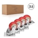 thumbnail image 4 of Ruedas giratorias TABKEER industriales de 3 pulgadas para uso pesado con freno, 4 of 6