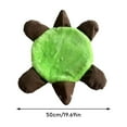 thumbnail image 3 of Double Turtle Shape Floor Mop Pad Washable Reusable Pet Hair Cleaning Tool For Home Hardwood And Tile, 3 of 9