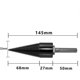 thumbnail image 2 of Taladro para partir madera Taladro cónico para partir madera para taladros percutores de impacto Cono para partir madera Diámetro, vástago hexagonal de 32 mm - Vástago hexagonal de 32 mm, 2 of 5