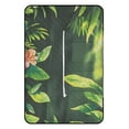 thumbnail image 2 of Tropical Leaves Waterproof Picnic Blanket with Foldable Zipper, Suitable for Outdoor Use, Suitable for Travel, Camping, Beaches, Parks, Grasslands, Picnic Blanket Accessories, 2 of 8