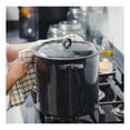 thumbnail image 2 of 15.5 Qt Steamer with Lid. Enameled steel perfect for seafood, soups or sauces. 15.5 Quarts Stock Pot, 2 of 6