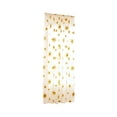thumbnail image 3 of Yhmxh Outdoor Floral Sheer Curtain Panel, Rod Pocket Light Filtering Semi Transparent Waterproof Drape, Sunflower Pattern Breathable Privacy Curtain for Patio, Porch, Balcony, 1 Panel 39.37x78.74in, 3 of 6