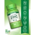 thumbnail image 3 of Chelated Zinc 50mg | 100 Tablets | Essential Mineral Supplement | from Zinc Gluconate | by Nature's Truth, 3 of 7