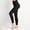 258#Black, variant on Women's High Waist Workout Seamless Scrunch Booty Leggings Butt Lift Gym Fitness Girl Sport Active Yoga Pants Dark Blue XL