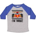 thumbnail image 3 of Inktastic 3rd Birthday Racing 3 Year Old Boys Toddler T-Shirt, 3 of 5