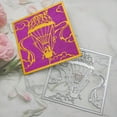 thumbnail image 2 of Hot Air Balloon Metal Cutting Dies Stencil Scrapbooking DIY Album Stamp Paper Card Embossing Decoration, 2 of 21