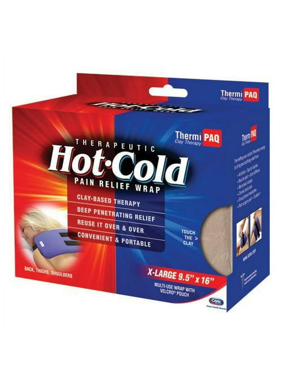 ThermiPaq Hot/Cold Pain Relief Wrap X-Large, 2 Pack