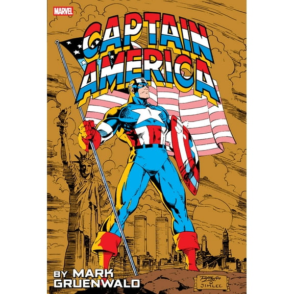 Captain America by Mark Gruenwald Omnibus Vol. 2 Ron Lim Anniversary Cover, (Hardcover)