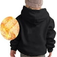 thumbnail image 4 of Hoddies Black Hoodies Lightweight Long Sleeve Hoodies Fall Clothes Girl Clothes 13-14 Years Boys Girls Fashion, 4 of 8