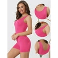 thumbnail image 3 of DARING DIVA Butt Lifter Shorts Full Body Shaper Bodysuits M Hot Pink, 3 of 6