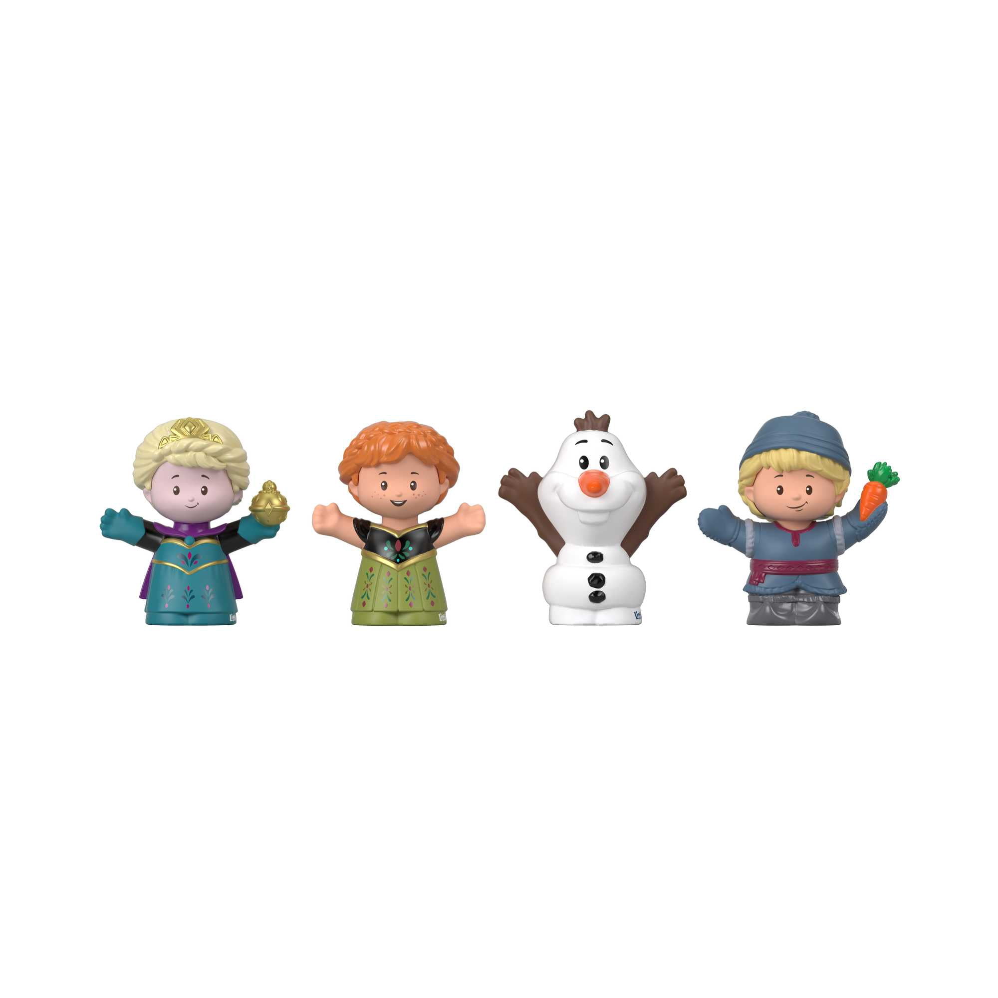 Disney Frozen Elsa & Friends Little People Figure Set for Toddlers, 4 Characters