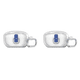 thumbnail image 1 of Funda protectora transparente Secure Lock a prueba golpes para Sony WF-1000XM5 (2023) (Marfil), 1 of 4