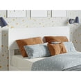 thumbnail image 5 of Wesley Twin Wood Platform Bed with Panel Footboard and Twin Trundle in White, 5 of 10