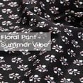 thumbnail image 6 of Square Neckline Women Floral Print Sleeveless Smock Long Ruffle Dress, 6 of 6