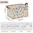 thumbnail image 7 of Yayeee Foldable Storage Basket for Shelves with Handles Waterproof Cloth Bins, Cute Animals, 7 of 7