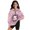 Axolotl Cherry Blossom, variant on COEQINE Loose Fit Sweatshirt for Girls, Quarter Zip Pullover Long Sleeve with Collar, Soft Polyester Pullover Tops Machine Washable for 7-8 Kids, Cute Snowman Blue