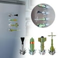 thumbnail image 4 of Anti-Tank Projectile Wall Decals, Military Art Decor for Refrigerator & Lockers, 3D Printed Armor-Piercing Model for Office, Room Desktop DÃ©cor - Gift for Military Fans, 4 of 4