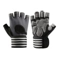 thumbnail image 3 of Guantes de entrenamiento con protector de manos, antideslizantes, ligeros y cómodos para entrenamiento deportivo. gris, 3 of 8