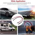 6 AWG 24 Inch Power Inverter Battery Cables for Car Marine Solar ATV Lawn Mower