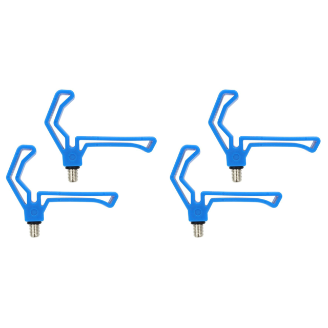 Soporte para caña de pescar M3/8 pinza para caña de pescar soporte para carpa azul 2 uds.