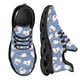 thumbnail image 1 of Zapatos de enfermera Kwaii para mujer con estampado de gato de dibujos animados, suela gruesa, cómodos zapatos de punto con cordones, zapatos médicos para mascotas, nuevos, 1 of 6