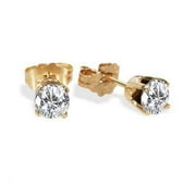 1/2 Carat Diamond Stud Earrings