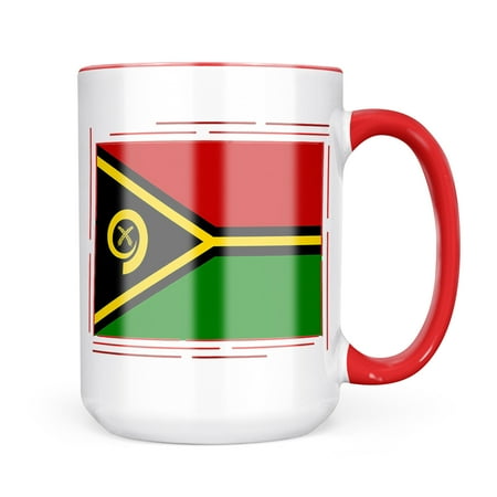 

Neonblond Vanuatu Flag Mug gift for Coffee Tea lovers