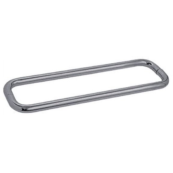 CRL BPD18BN Brushed Nickel 18" Back-to-Back Solid 3/4" Diameter Towel Bars Without Metal Washers