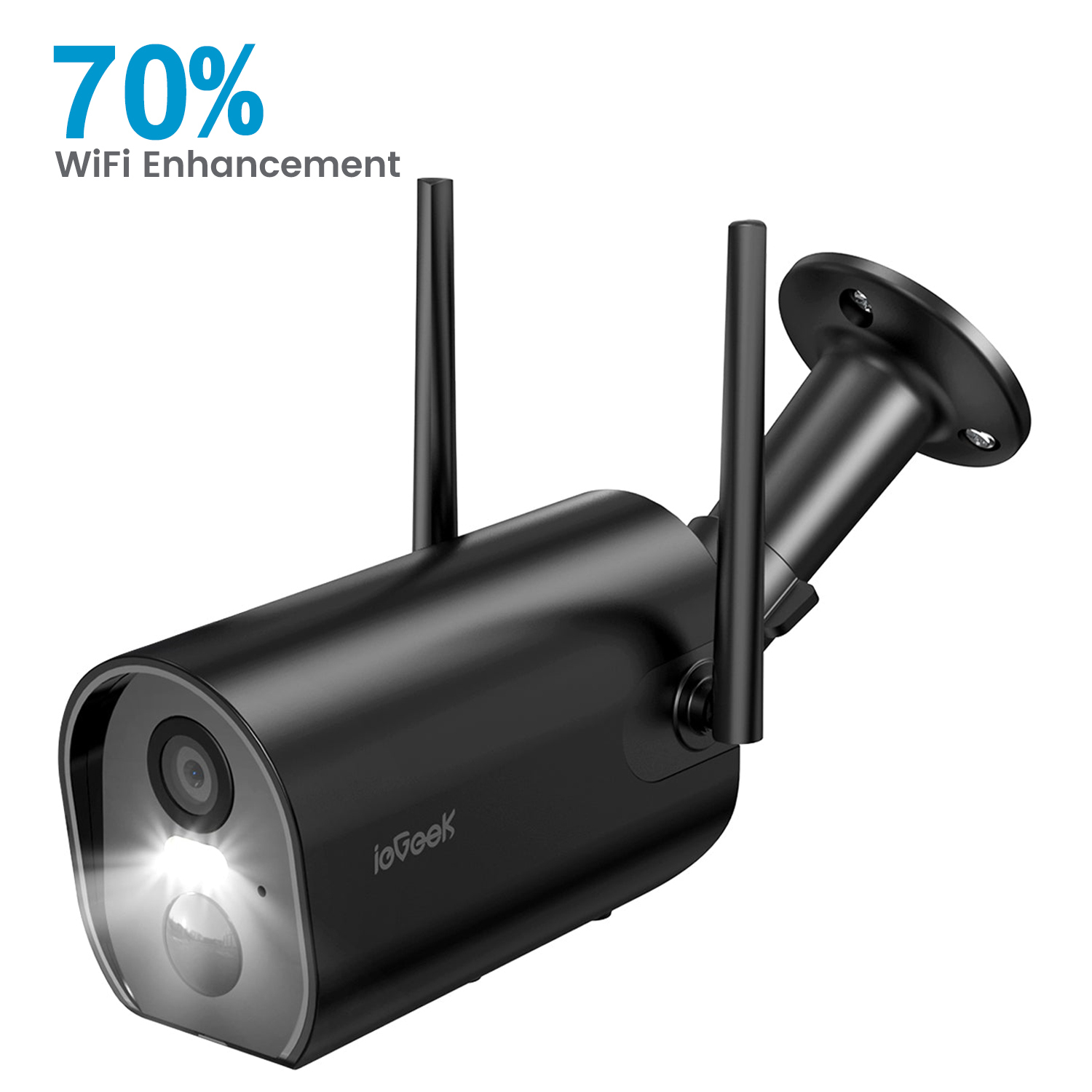 ieGeek Spotlight Outdoor Security Cameras, Rechargeable Battery Powered