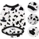 thumbnail image 1 of Ropa para perros y gatos CHAO traje abrigo suéter aguacate pato vaca talla S, 1 of 5