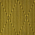 thumbnail image 1 of Ahgly Company Indoor Square Solid Yellow Modern Area Rugs, 7' Square, 1 of 4