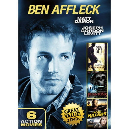 6-Movie: Affleck & Damon - The Spy Killer / Phantoms / The Road Killers / Gerry / Existenz / Tom Clancy's (Matt Damon And Ben Affleck Best Friends)
