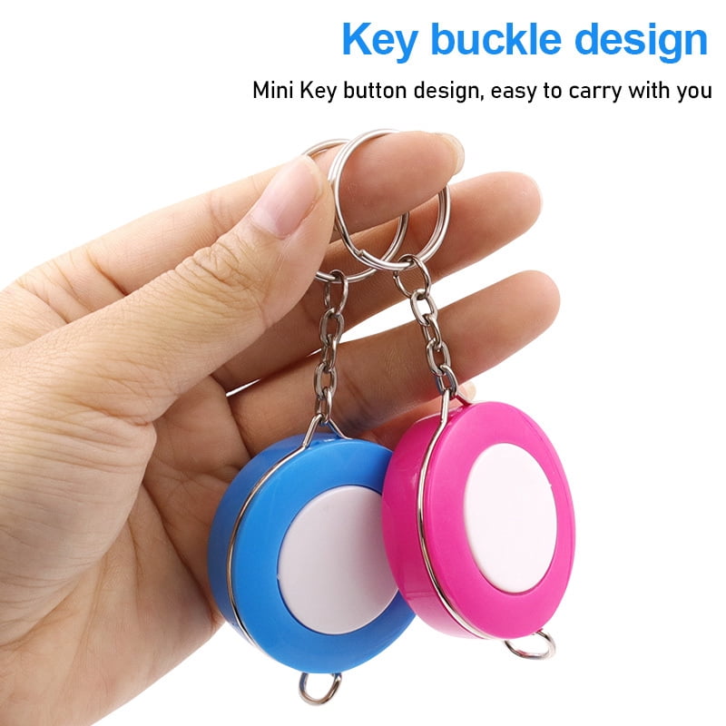 150cm 60 "Portable Retractable Ruler Tape Measures Height Children Ruler Centimeter Inch Roll Color Tape