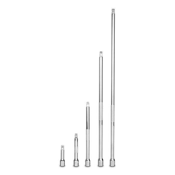 Capri Tools 1/4-Inch Drive Wobble Extension Bar Set, 5-Piece