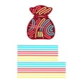thumbnail image 1 of Juguetes sensoriales, juguete antiestrés, regalo calmante, juguete portátil para concentrarse y calmarse, juguete de doble cara rojo, 1 of 9