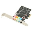 thumbnail image 1 of Computer Internal Sound Cards, DLS Sound Library Technology 24bit 48KHz PCIE 5.1 Sound Card With Driver CD For Computer, 1 of 8