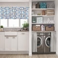 thumbnail image 5 of LALILO Kitchen Curtain Valance Colorful Native Batik Rod Pocket Window Curtain 52"x 18" Set of 2, 5 of 5