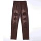 thumbnail image 4 of Pntutb Mujer Moda Cintura Alta Bolsillo Sólido Casual Suelto Ancho Recto Pierna Jeans Agujero Pantalones Pntutb Pntutb-6202, 4 of 9