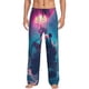 thumbnail image 1 of Balery DJ Panda Hot Air Balloon Pantalones de pijama para hombre, pijama ultraligero, pantalón de descanso-Small, 1 of 6