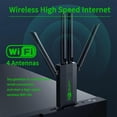thumbnail image 4 of 1200Mbps Dual Band USB3.0 wifi Adapter WiFi Adapter with 4 Antenna, 4 of 5