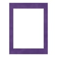 thumbnail image 3 of Purple Suede Picture Frame Mat for 11x11 Frames - Fits 9x9 Photos - 1 Mat, 3 of 7