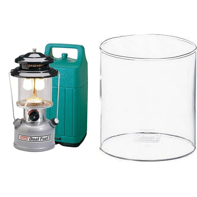 Farol Coleman Premium Dual Fuel de 700 lúmenes con funda de transporte