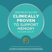 Centrum Silver Womens 50 Plus Multivitamin With Vitamin B, C, D3 & E, 65 Count