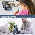 thumbnail image 6 of Compatible with Magsafe Magnetic 2 in 1 Detachable Wallet Case with Card Holder for Samsung Galaxy S25 Plus, for Women Men, PU Leather Flip Kickstand Credit Slots for Samsung Galaxy S25 Plus, Blue, 6 of 10